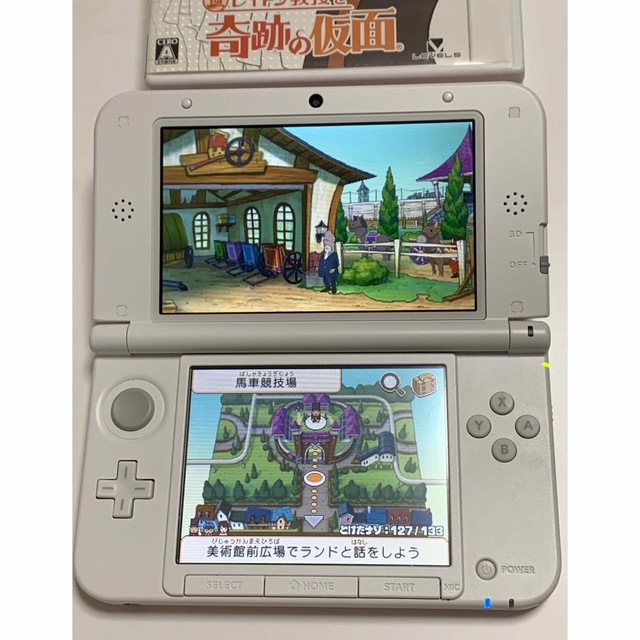 ニンテンドー3DS(ニンテンドー3DS)の「レイトン教授と奇跡の仮面」 Nintendo 3DS ソフト エンタメ/ホビーのゲームソフト/ゲーム機本体(携帯用ゲームソフト)の商品写真