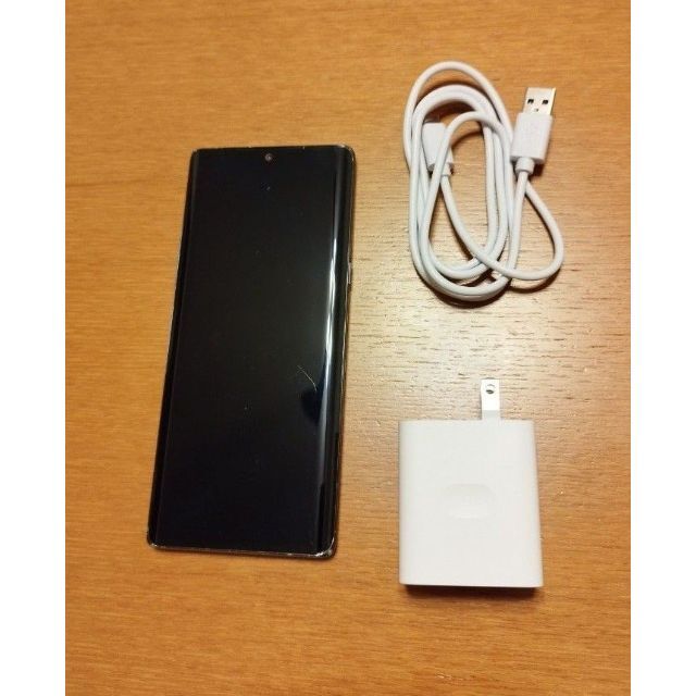 スマートフォン/携帯電話lgベルベット +高速充電器　Simフリー　l-52A