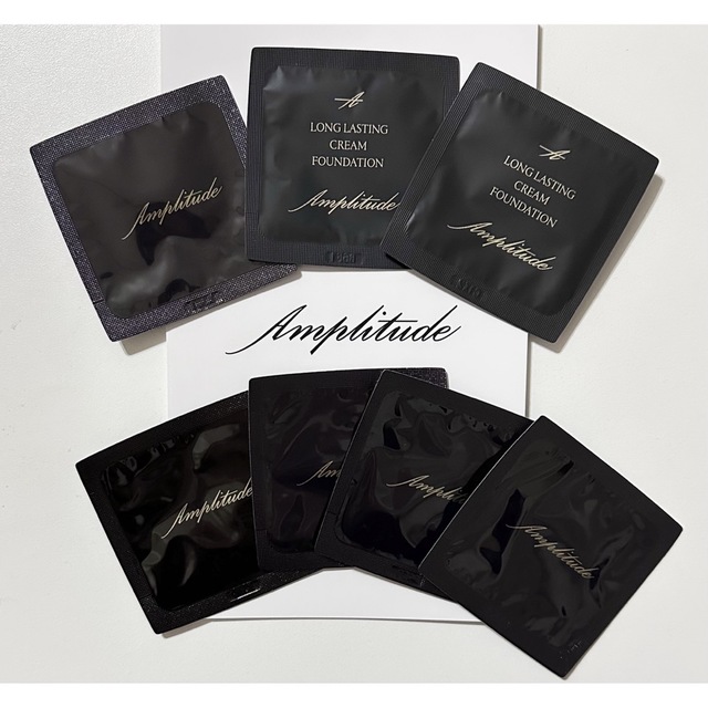 Amplitude(アンプリチュード)のAmplitudeアンプリチュード　ファンデーション  ベース　サンプル7包 コスメ/美容のベースメイク/化粧品(ファンデーション)の商品写真