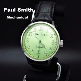 ポールスミス(Paul Smith)のPaul Smith Mechanical 手巻き腕時計 グリーン文字盤(腕時計(アナログ))