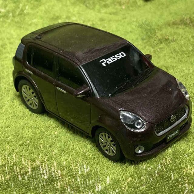 ドライブタウン ミニカー 非売品 トヨタ パッソ モーダ プルバックカー 4