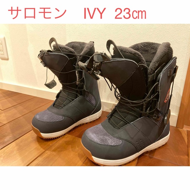 SALOMON(サロモン)のサロモン　IVY  23㎝ スポーツ/アウトドアのスノーボード(ブーツ)の商品写真