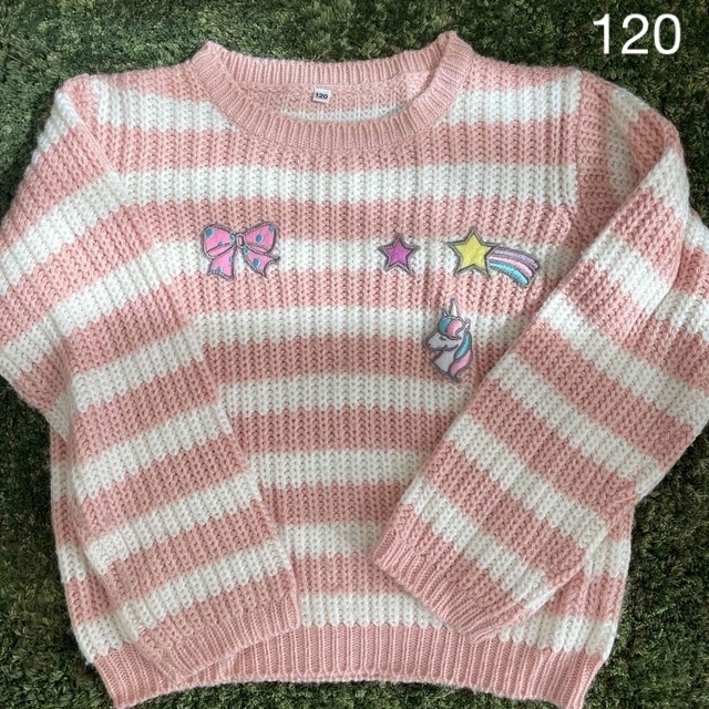 西松屋(ニシマツヤ)のニット キッズ/ベビー/マタニティのキッズ服女の子用(90cm~)(ニット)の商品写真