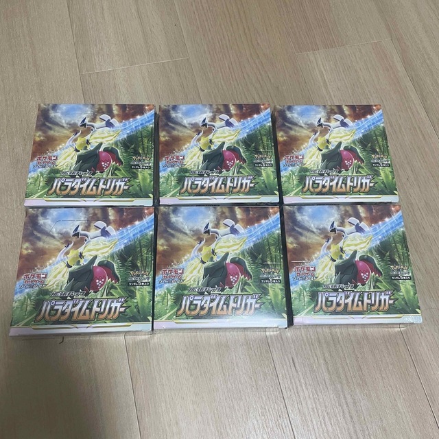 ポケモンカード パラダイムトリガー シュリンク付き 6boxの通販 by