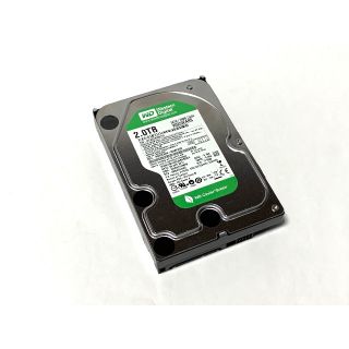 HDD2TB WesternDigitalGreen ED20EARS 5143(PCパーツ)