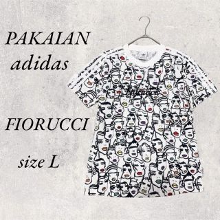 アディダス(adidas)のPAKAIAN adidas × FIORUCCI  コラボTシャツsize L(Tシャツ(半袖/袖なし))