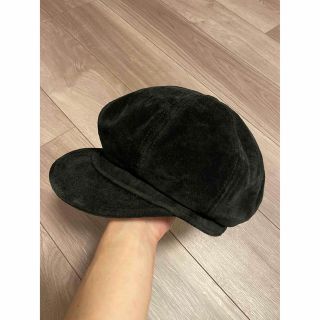 ニューヨークハット(NEW YORK HAT)のNEW YORK HAT スウェードキャスケット ニューヨークハット 美品(キャスケット)