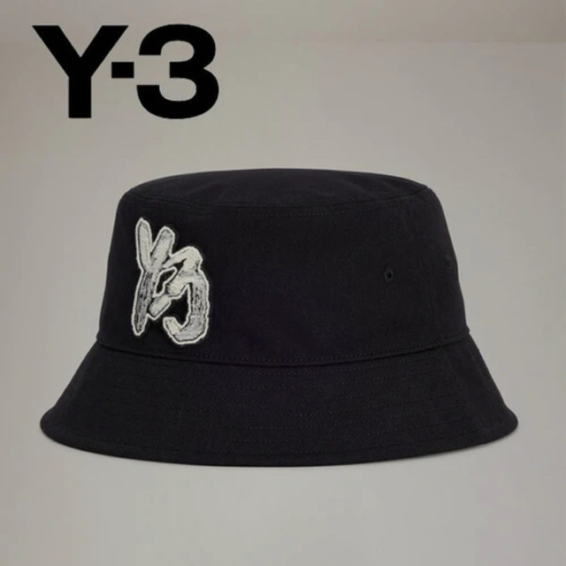 ☆今期新作☆ Y-3 帽子 バケットハット BLACK 黒 ワイスリ 男女兼用