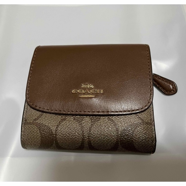 COACH(コーチ)のCOACH シグネチャー 三つ折財布 レディースのファッション小物(財布)の商品写真