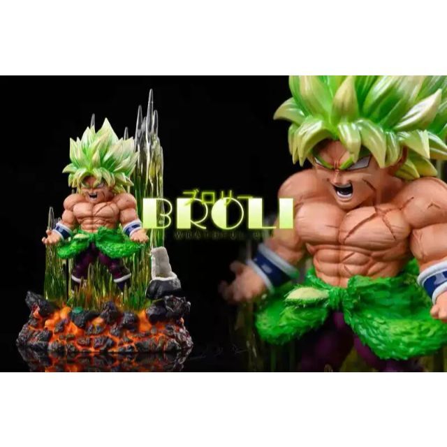 ドラゴンボール ブロリー フィギュア ガレージキット ワーコレサイズ