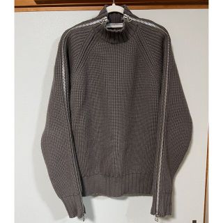 ジョンローレンスサリバン(JOHN LAWRENCE SULLIVAN)のジョンローレンスサリバン　zipped knit (ニット/セーター)