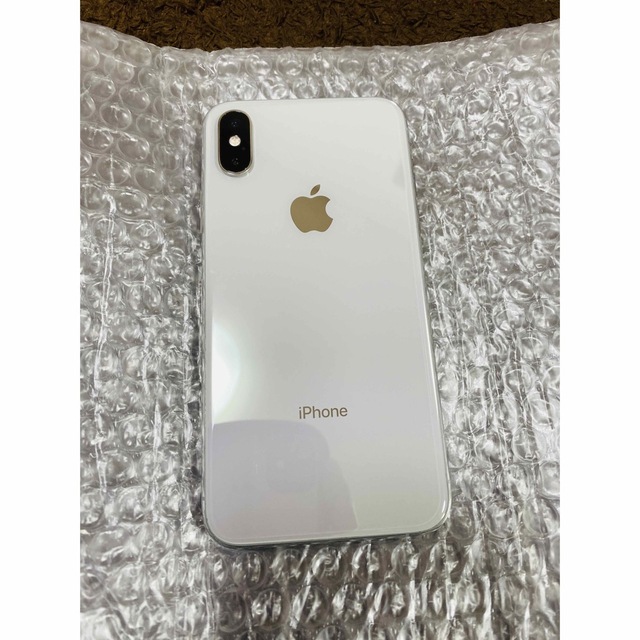 美品iPhoneXS 64GB シルバー　銀　スマートフォン　Apple