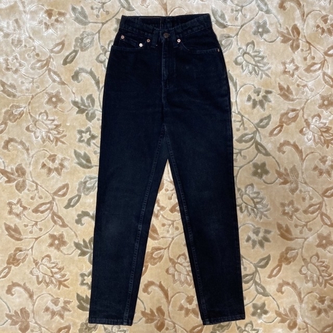 Levi's(リーバイス)の90s カナダ製 リーバイス 512 ブラック レディースモデル ハイウエスト レディースのパンツ(デニム/ジーンズ)の商品写真