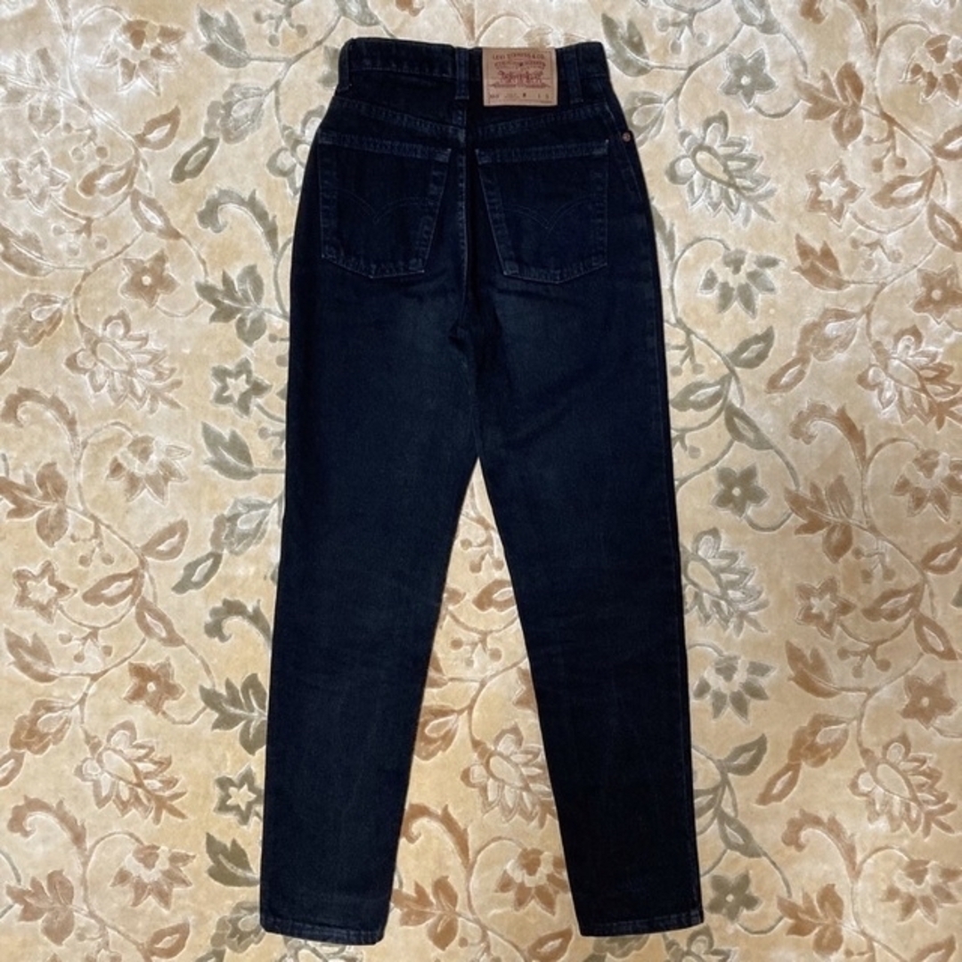 Levi's(リーバイス)の90s カナダ製 リーバイス 512 ブラック レディースモデル ハイウエスト レディースのパンツ(デニム/ジーンズ)の商品写真