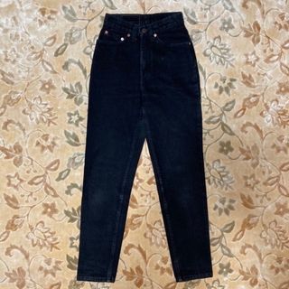 リーバイス(Levi's)の90s カナダ製 リーバイス 512 ブラック レディースモデル ハイウエスト(デニム/ジーンズ)