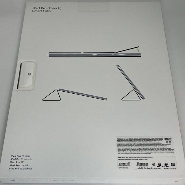 Apple 11インチ iPad Pro Smart Folio MRX72FE 1