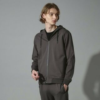 ゴーサンゴーイチプールオム(5351 POUR LES HOMMES)の【チャコールグレー】【セットアップ対応】ポンチZIP パーカー(その他)