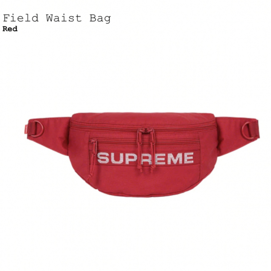 Supreme(シュプリーム)のSupreme 23SS Field Waist Bag Redウエストバッグ  メンズのバッグ(ウエストポーチ)の商品写真