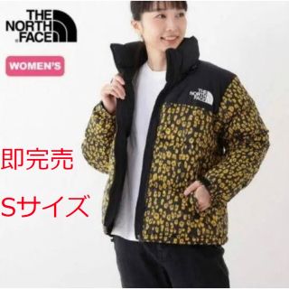 ザノースフェイス(THE NORTH FACE)の希少サイズ S The Norht Face BRAVE JACKET豹柄ダウン(ダウンジャケット)