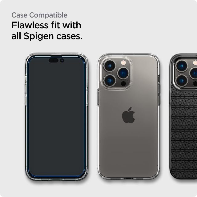 Spigen AlignMaster 全面保護 ガラスフィルム iPhone 1 6