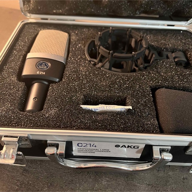 AKG C214 コンデンサーマイク レコーディング 品質は非常に良い 33
