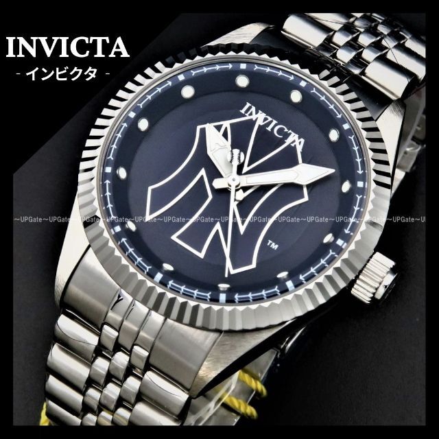 INVICTA(インビクタ)のMLB公式コラボ★ニューヨーク・ヤンキース INVICTA MLB 42922 メンズの時計(腕時計(アナログ))の商品写真