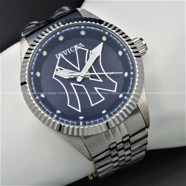 INVICTA(インビクタ)のMLB公式コラボ★ニューヨーク・ヤンキース INVICTA MLB 42922 メンズの時計(腕時計(アナログ))の商品写真
