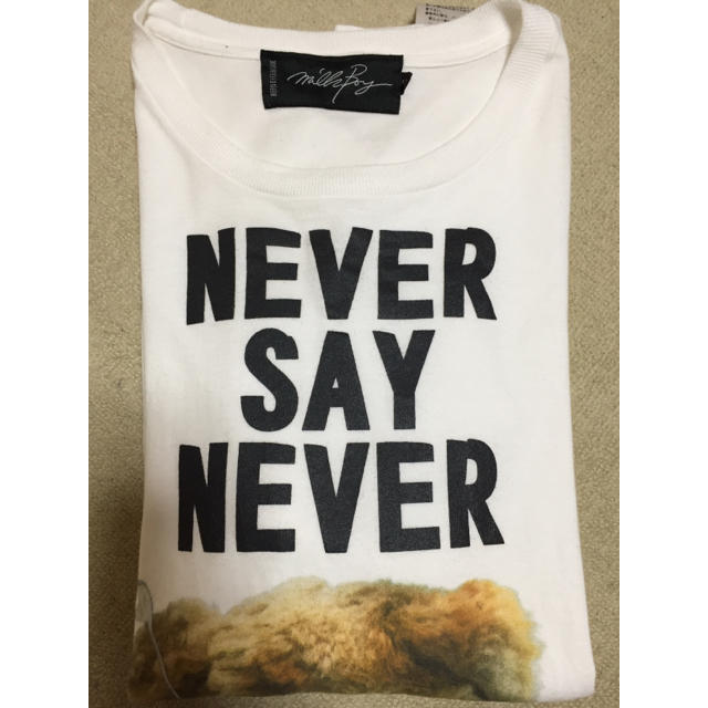 MILKBOY(ミルクボーイ)のmilkboy never say never Ｔシャツ メンズのトップス(Tシャツ/カットソー(半袖/袖なし))の商品写真