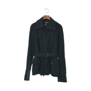 ANN DEMEULEMEESTER コート(その他) 36(S位) 黒 - xtreme.aero