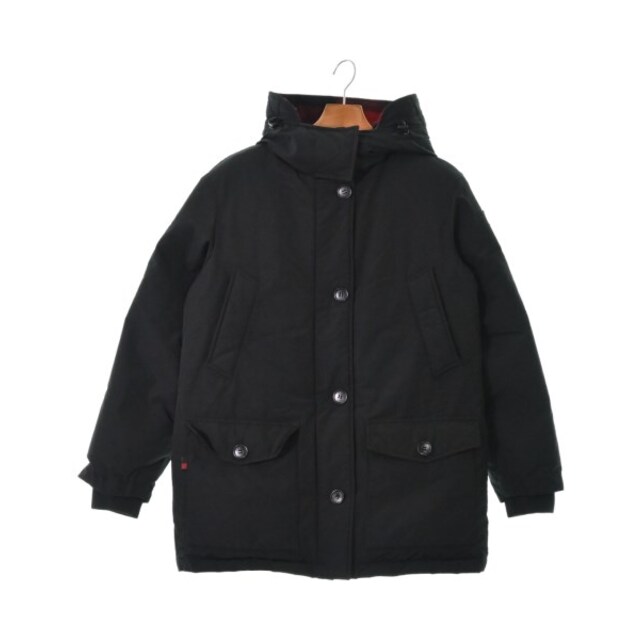 WOOLRICH(ウールリッチ)のWOOLRICH ウールリッチ ダウンコート S 黒 【古着】【中古】 レディースのジャケット/アウター(ダウンコート)の商品写真