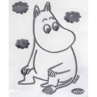 ムーミン(MOOMIN)のエンブレムステッカー ムーミン(キャラクターグッズ)