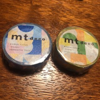 エムティー(mt)の値下げ　mt deco マスキングテープ　はんえん　2点セット　新品未開封(その他)