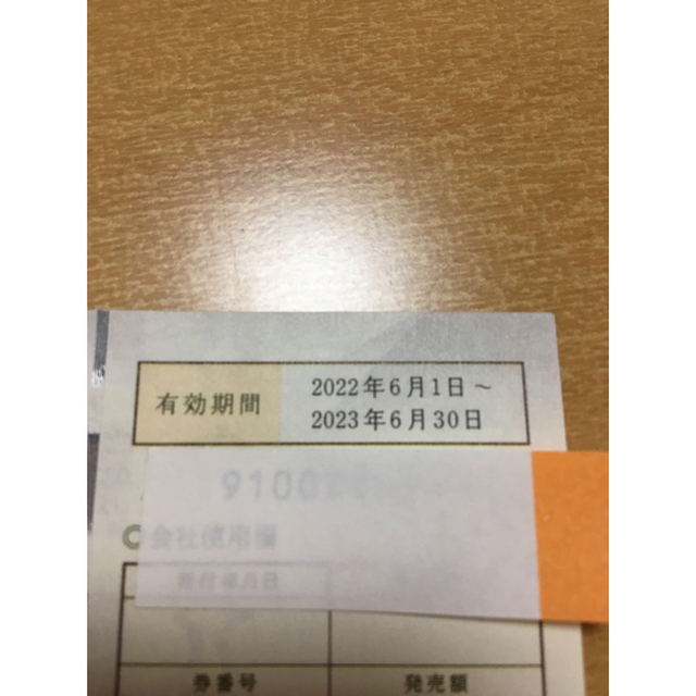 JR(ジェイアール)のJR九州株主優待券　一枚 チケットの優待券/割引券(その他)の商品写真