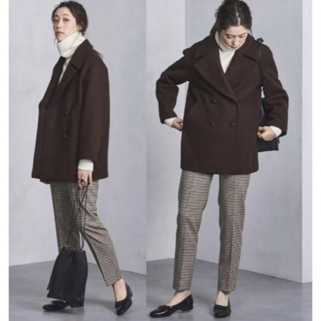 UNITED ARROWS - 未使用ユナイテッドアローズメルトンウールPコート36