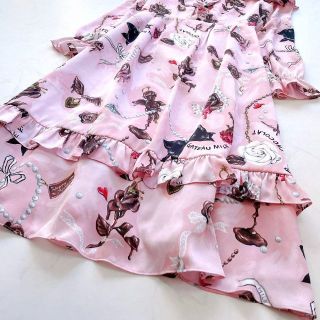 MILK - 【極美品】MILK ロングワンピース ショコラローズ プリンセス