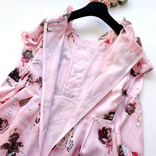 MILK - 【極美品】MILK ロングワンピース ショコラローズ プリンセス