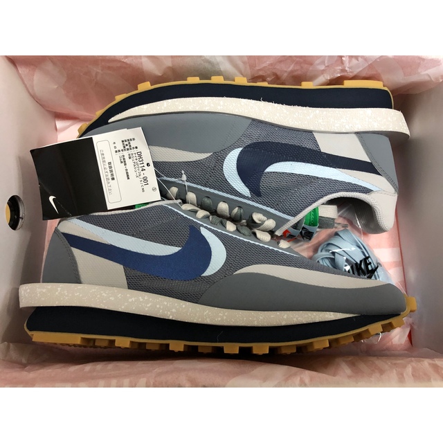 NIKE(ナイキ)の【26cm】CLOT x Sacai x Nike LD Waffle Grey メンズの靴/シューズ(スニーカー)の商品写真