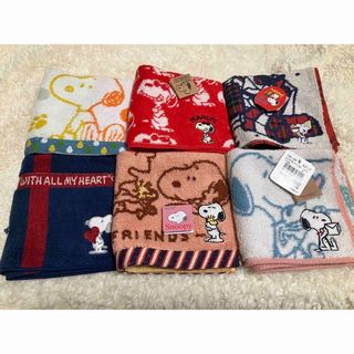 スヌーピー(SNOOPY)の【画像4枚目あり】スヌーピーグッズセット(ハンカチ)