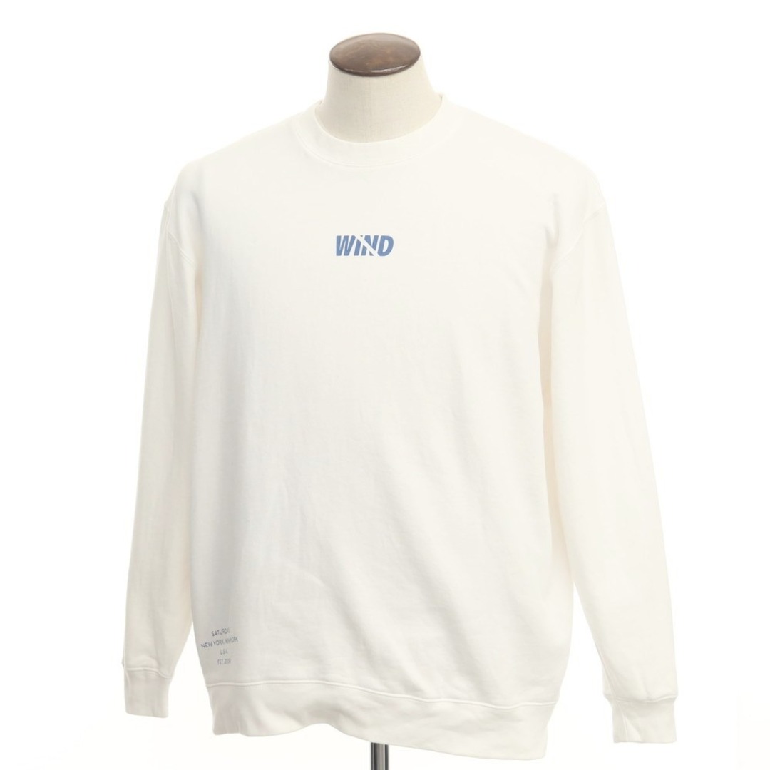 中古】ウィンダンシー WIND AND SEA × SATURDAYS NYC コットン クルー