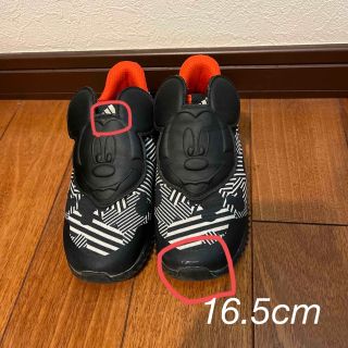 アディダス(adidas)のadidas ミッキーマウス　ディズニーコラボ　16.5cm (スニーカー)