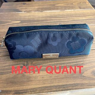 マリークワント(MARY QUANT)の【MARY QUANT 】マリークワント ペンケース ポーチ ブラック(ペンケース/筆箱)