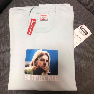 supreme L Kurt Cobain Tee Pale Blue