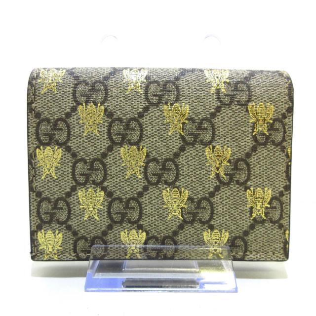 売り切り御免！】 Gucci - グッチ 2つ折り財布美品 508757 ビー(蜂