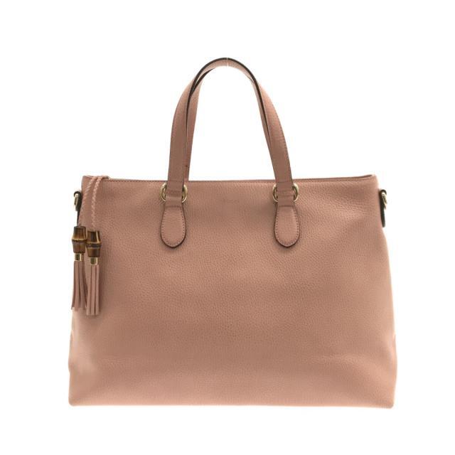 国内最安値! Gucci - グッチ ハンドバッグ美品 バンブー 449643