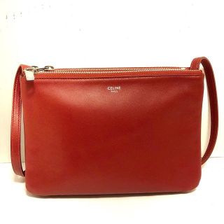希少✨箱付き セリーヌ ショルダーバッグ フリンジ ボルドー 正規品