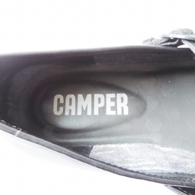 CAMPER(カンペール)のカンペール フラットシューズ 38 - 黒 レディースの靴/シューズ(その他)の商品写真