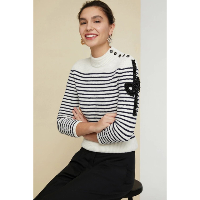 PATOU - PATOU 試着程度 美品 ボーダー ニットの通販 by かおり's shop