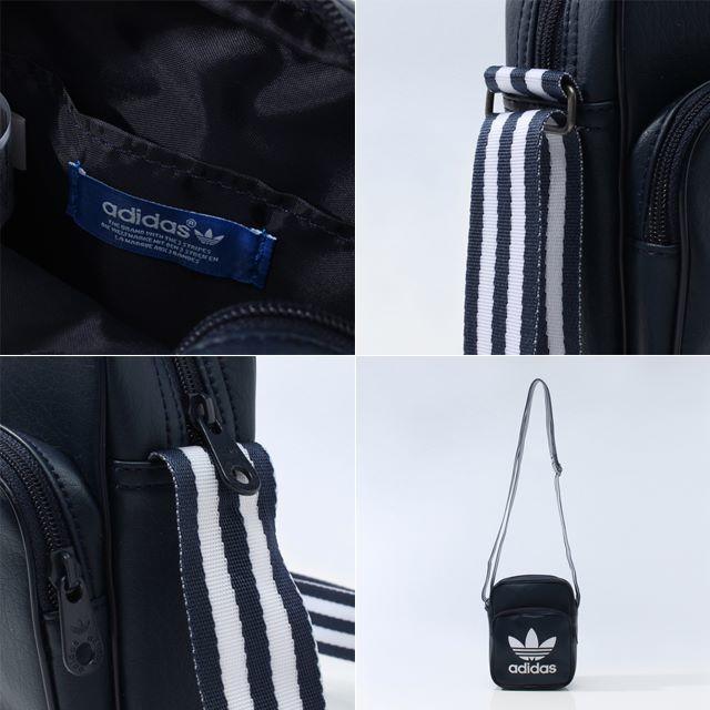 adidas(アディダス)の【新品/即発送OK】adidas オリジナルス ショルダー ミニバッグ ネイビー レディースのバッグ(ショルダーバッグ)の商品写真