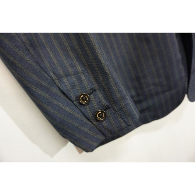 美品 21SS MARKAWARE マーカウェア ジャケット 紺 930M▲