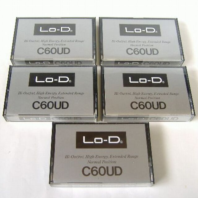 【未使用】日立 Lo-D カセットテープ C60UD 60分×5本セット